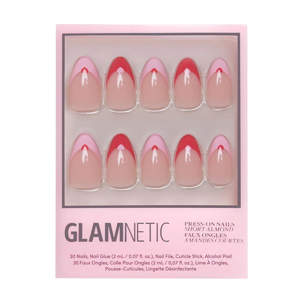 2 for $24 - Glamnetic Press On Nails - Pure Hearted
